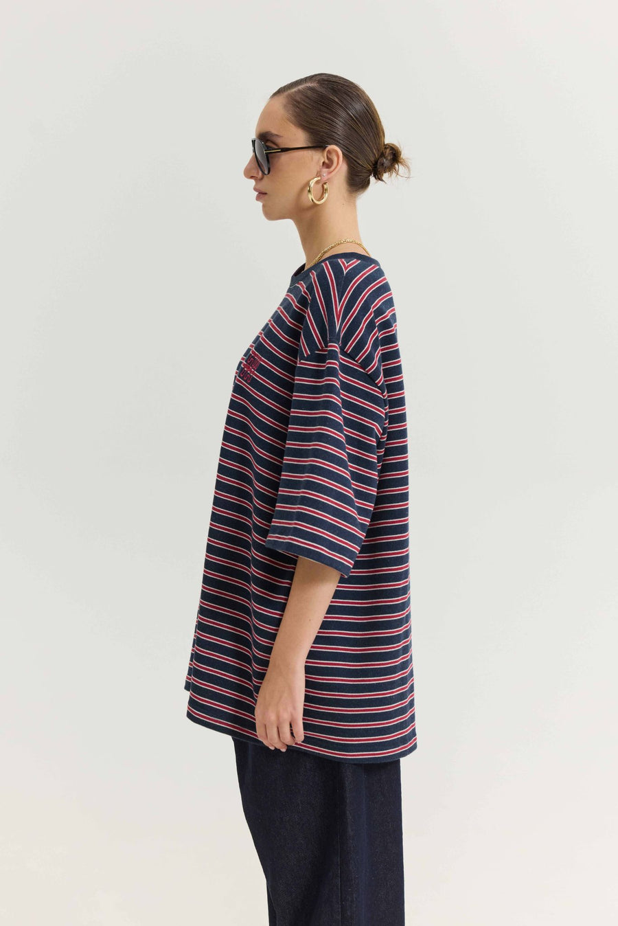 Sahara Stripes T-shirt (Blue)