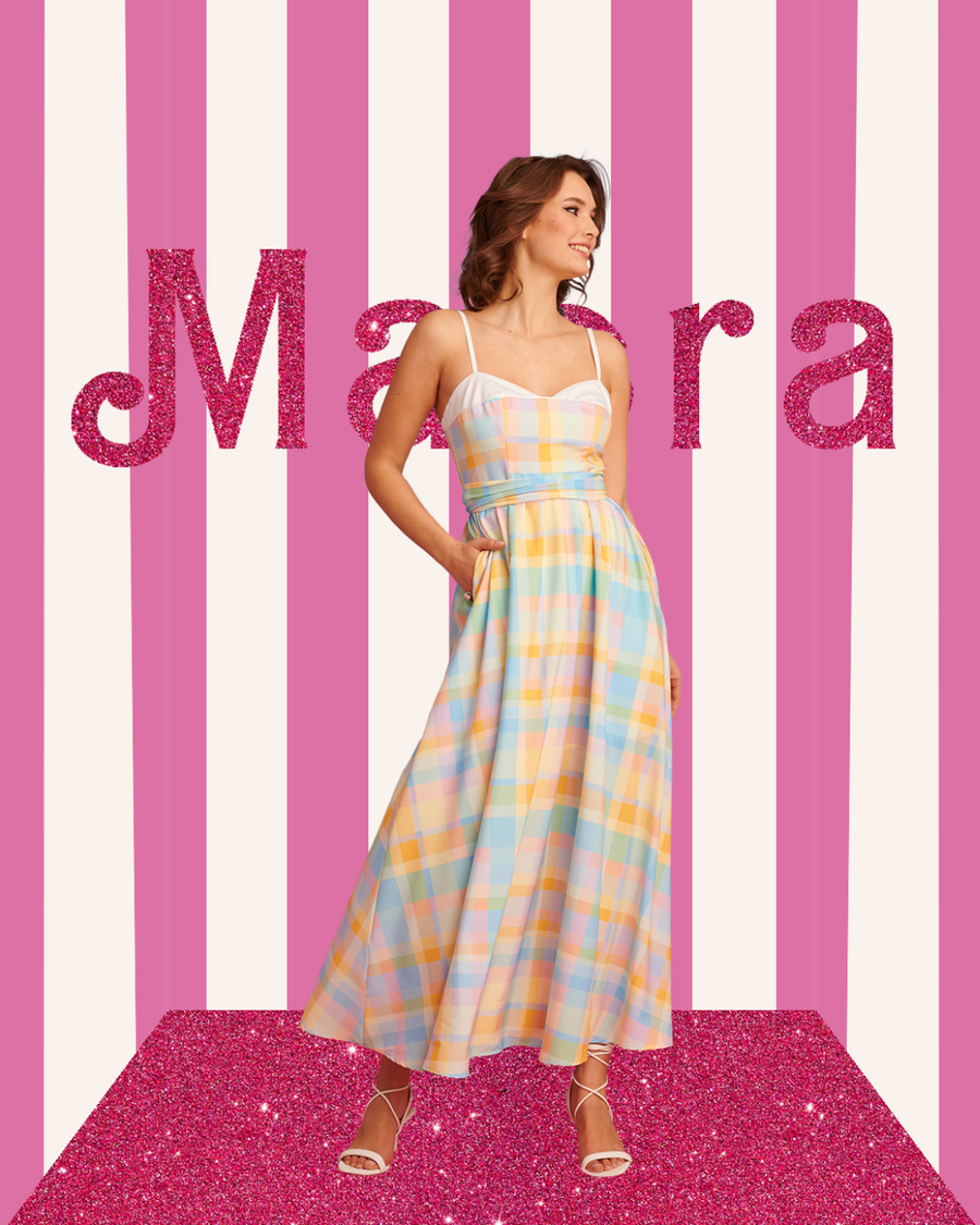 Maera Dress (plaid)
