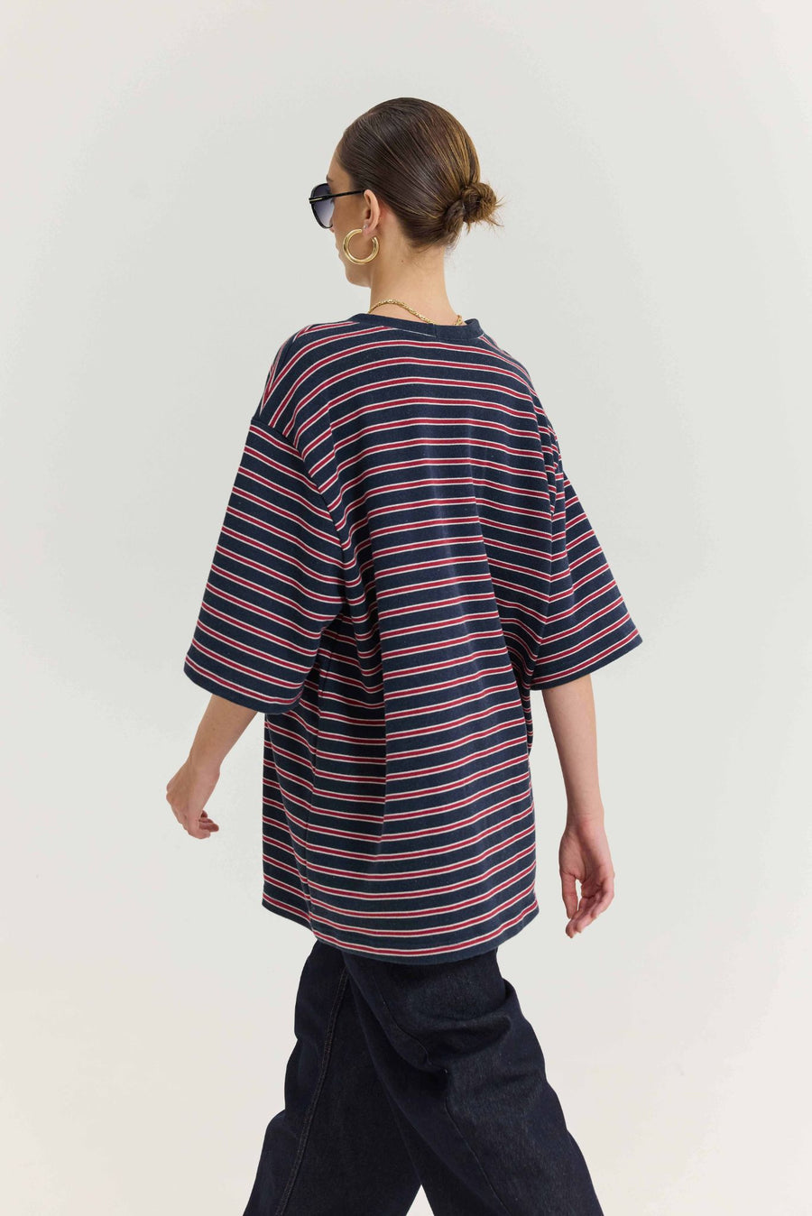 Sahara Stripes T-shirt (Blue)