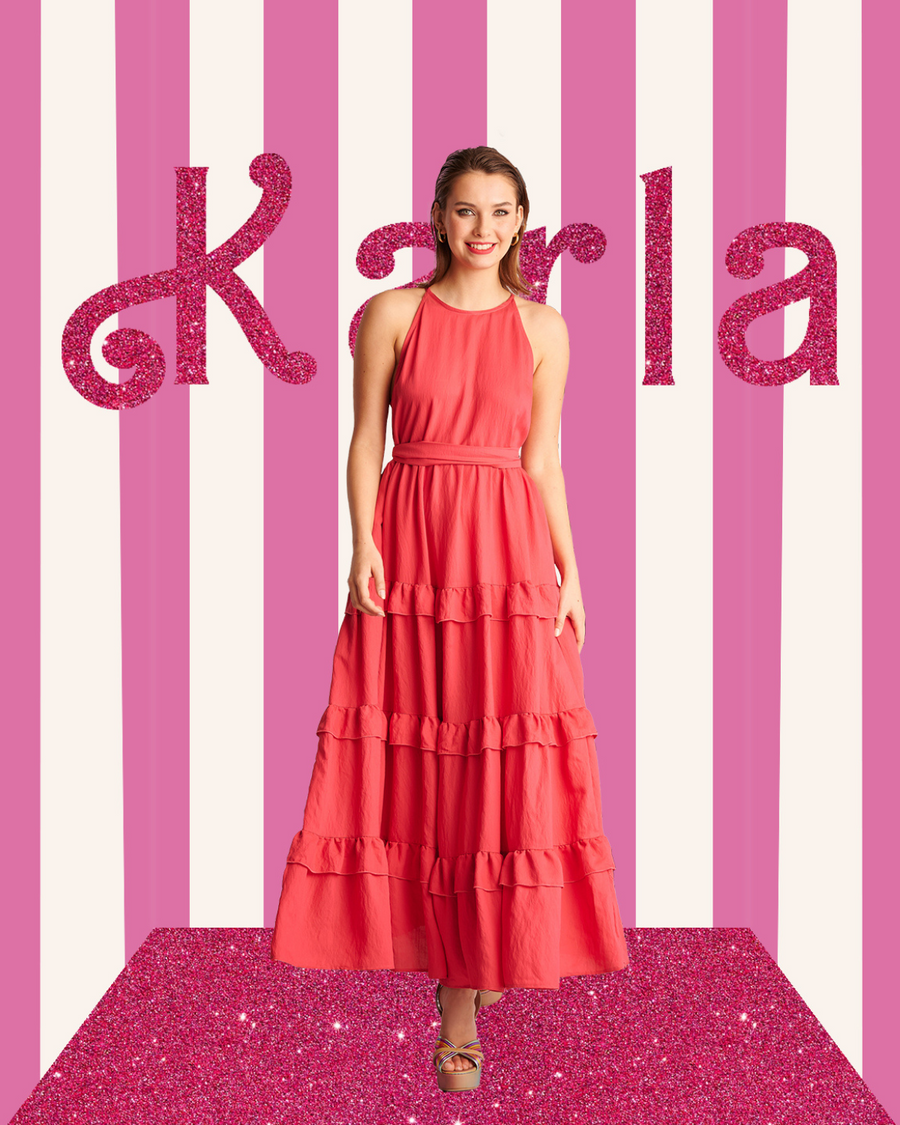 Karla Dress (watermelon)