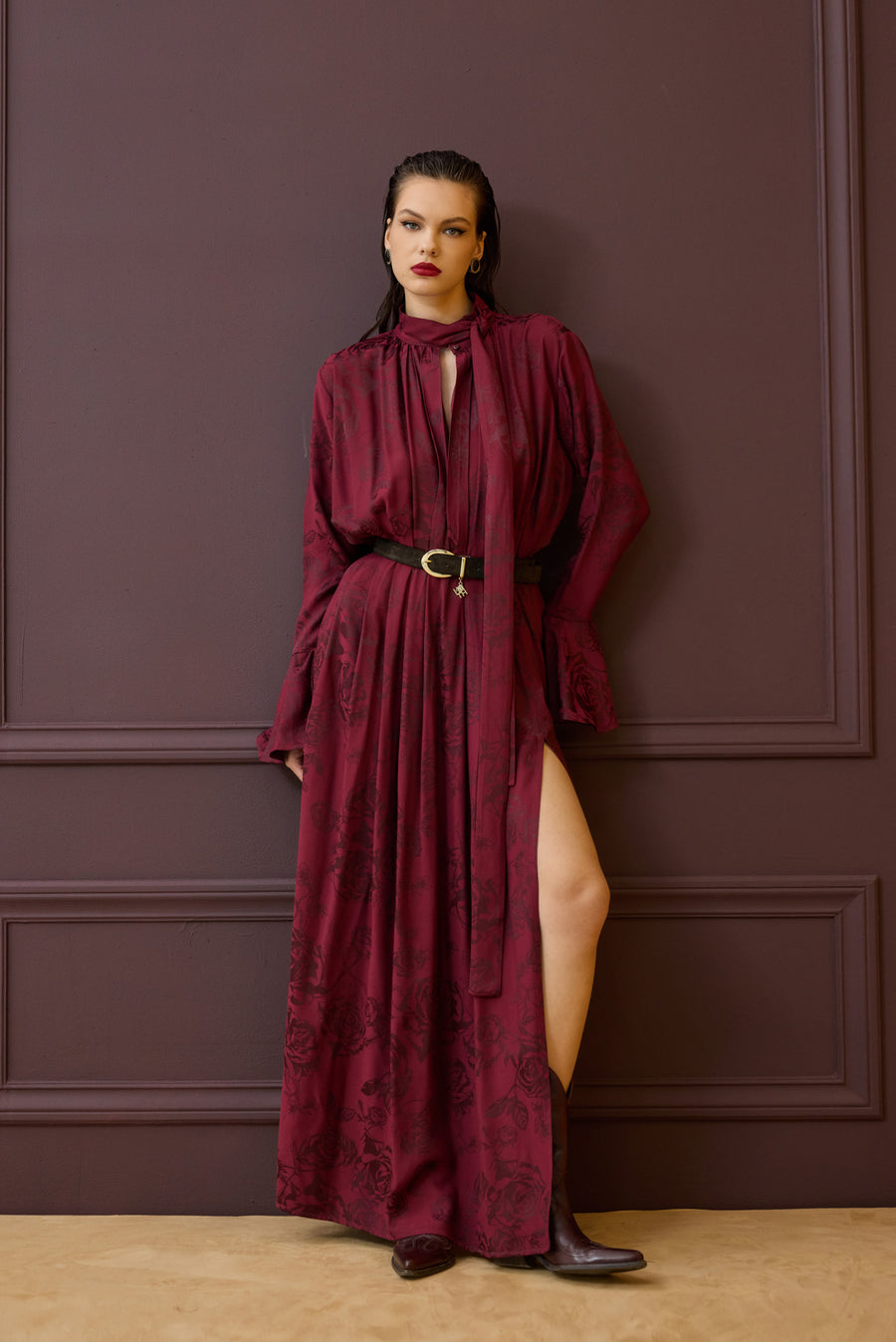 Daquiri Dress (Bordeaux)