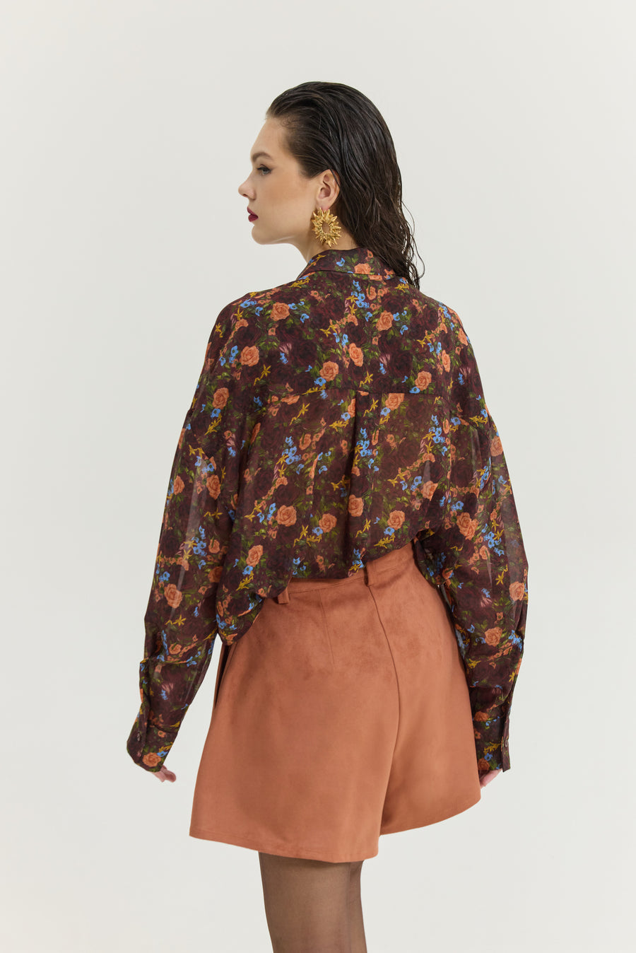 Heather Shirt (Pack Your Bags Bordeaux)
