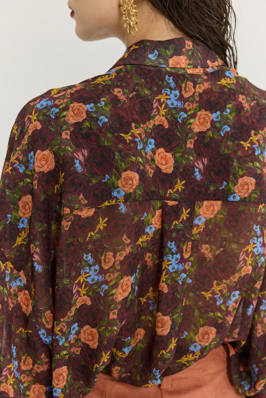 Heather Shirt (Pack Your Bags Bordeaux)