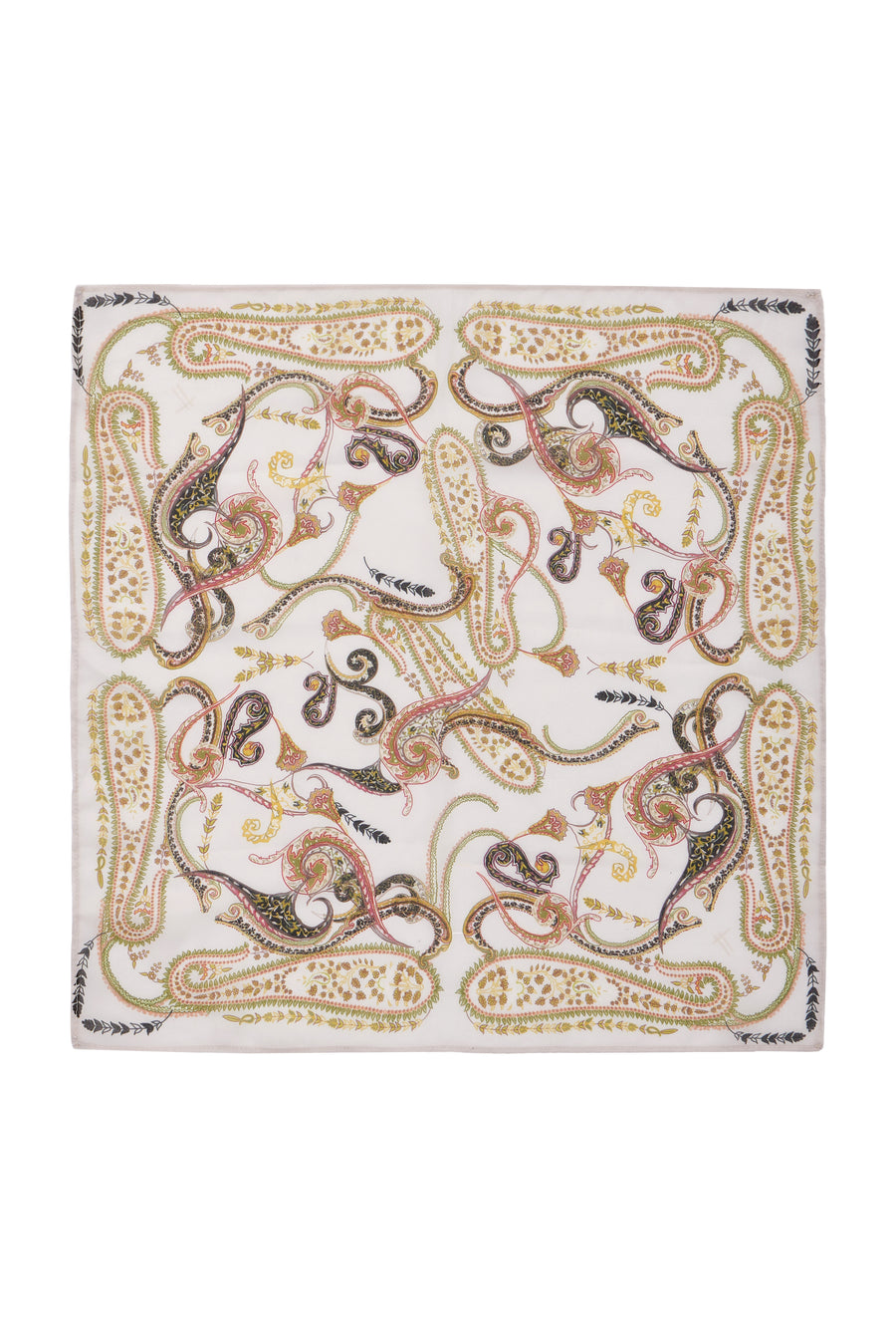 Lemonchello Scarf (Paisley Golden Fields Cream)