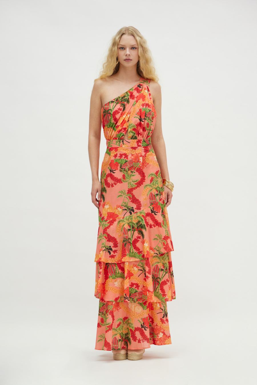 Samer Dress (Coral)