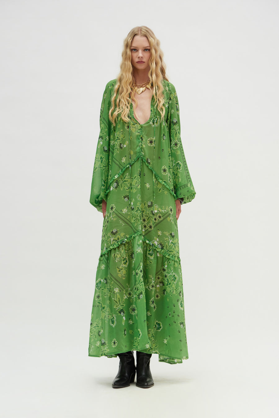 Suez Dress (Green)