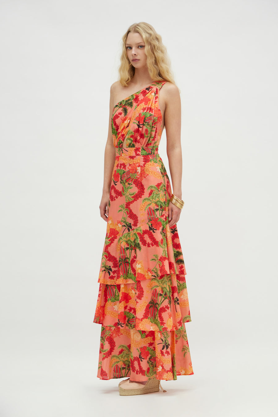Samer Dress (Coral)