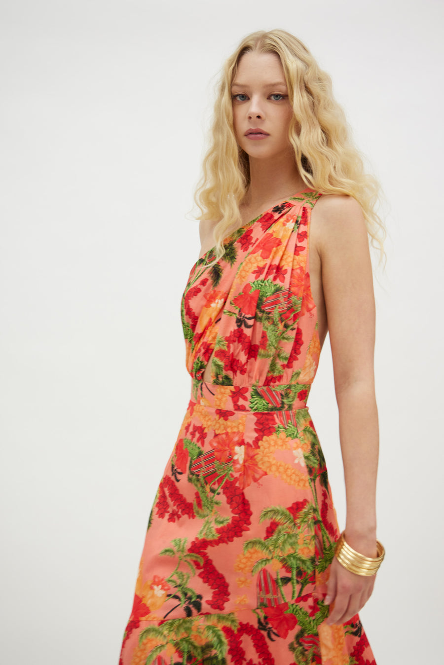 Samer Dress (Coral)