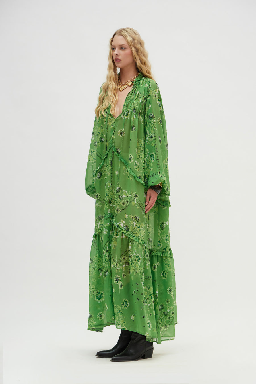 Suez Dress (Green)