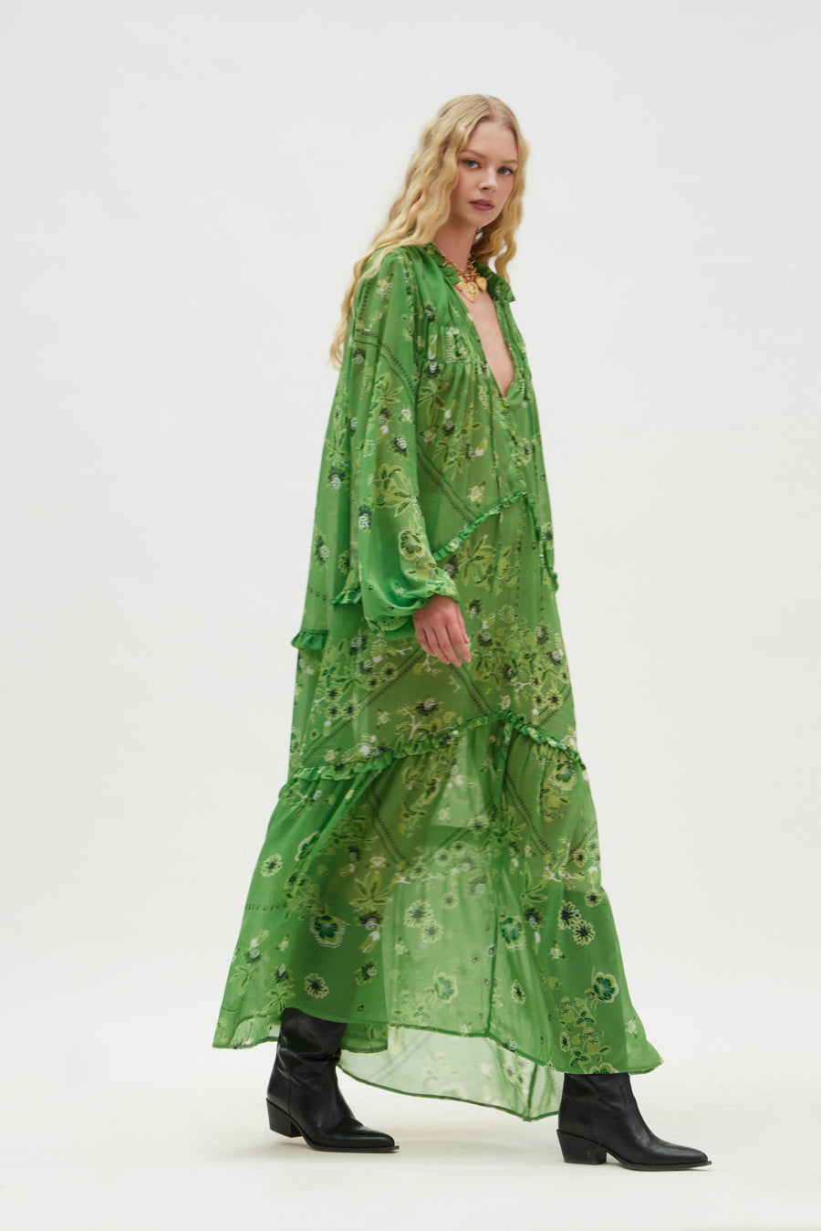 Suez Dress (Green)