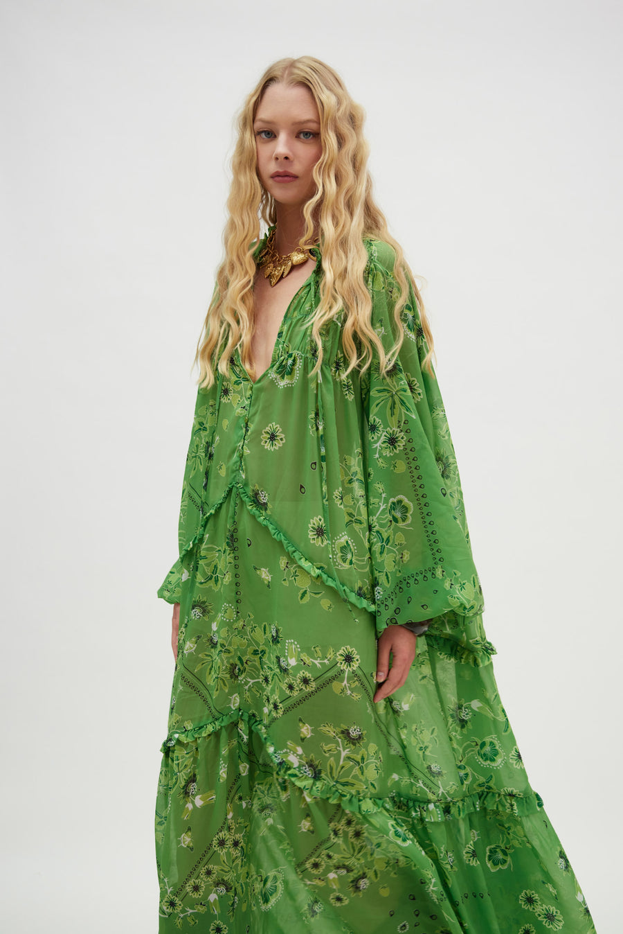 Suez Dress (Green)