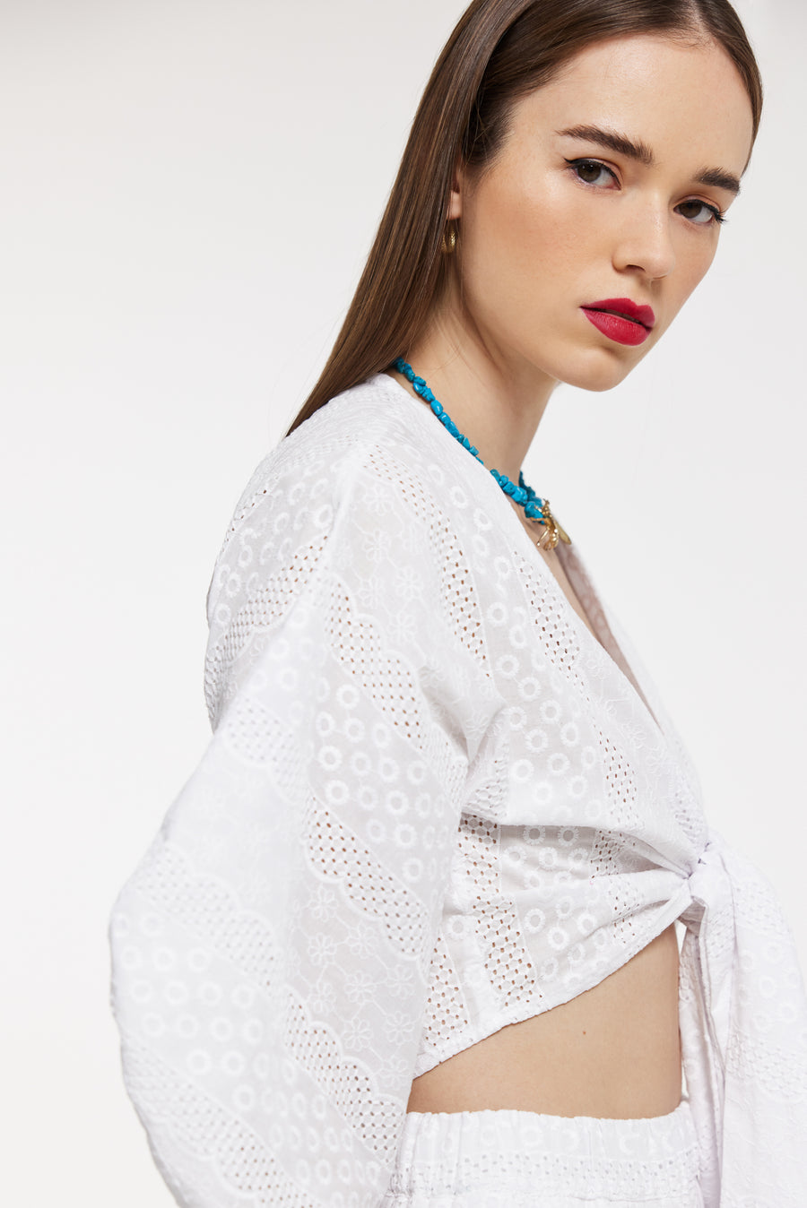 Melina Top (White lace)
