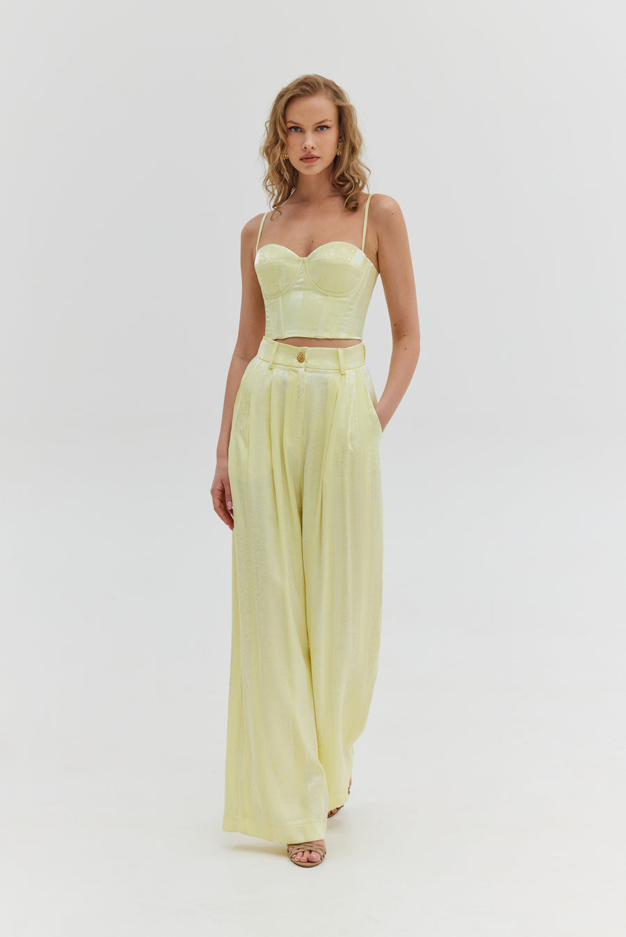 Martha Pants (Banana yellow)