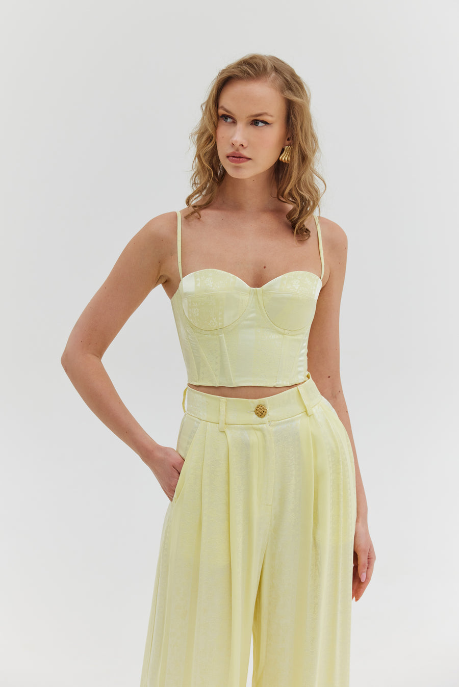 Martha Pants (Banana yellow)