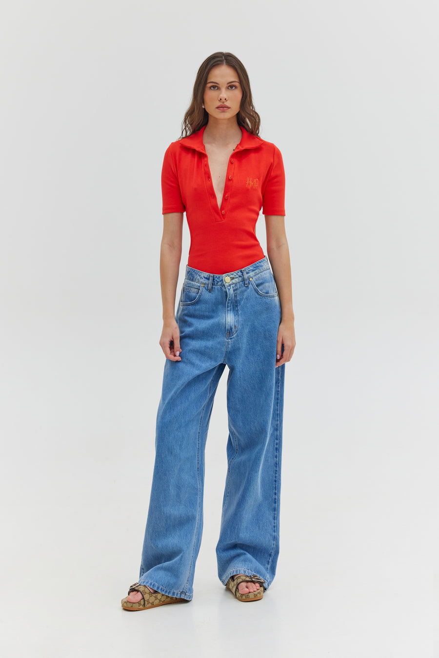 Rocio Top (Watermelon red)