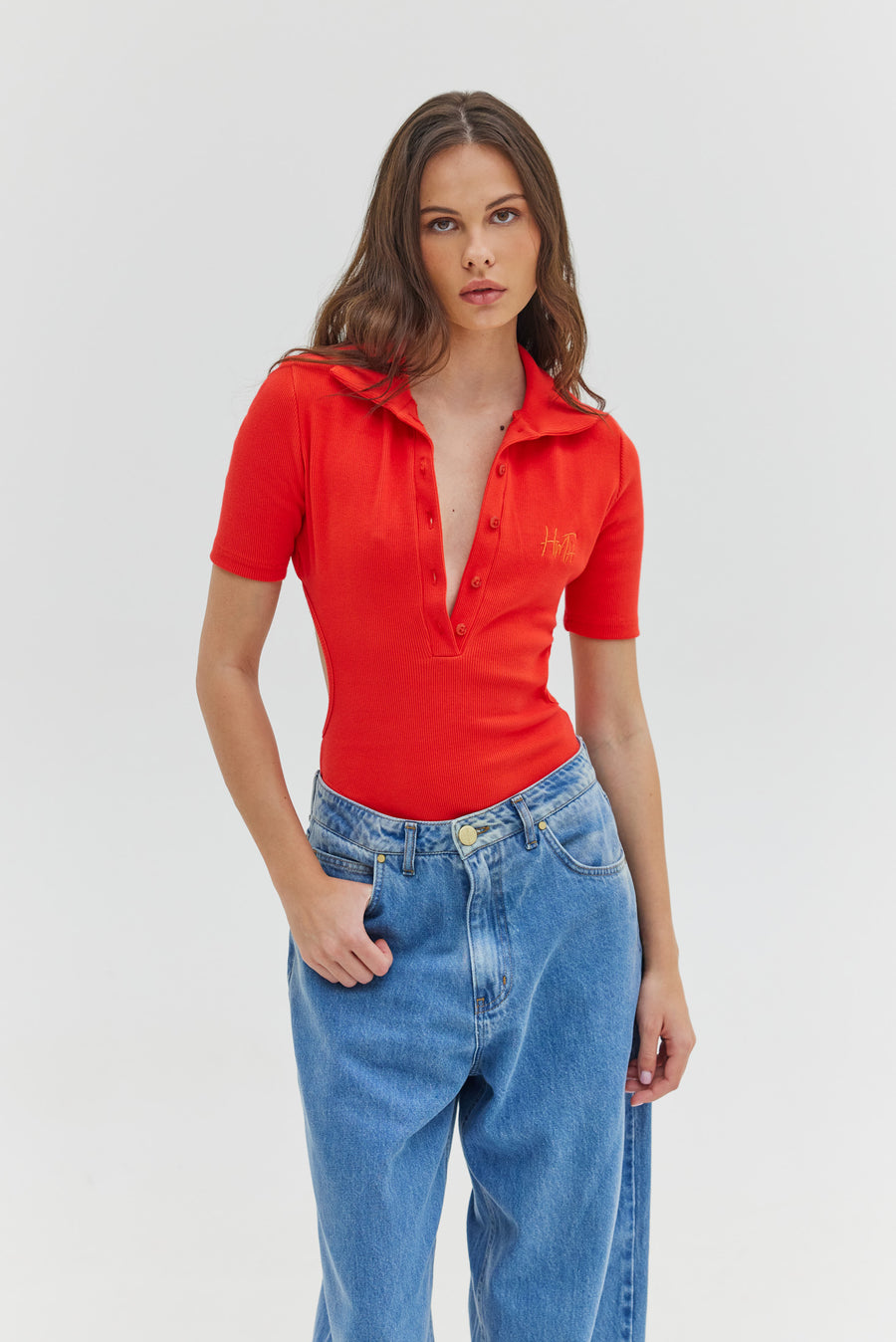 Rocio Top (Watermelon red)