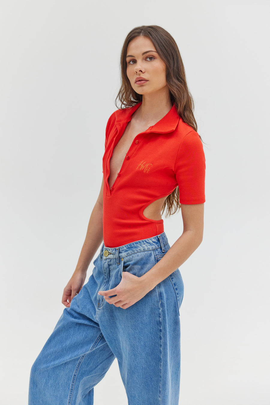 Rocio Top (Watermelon red)