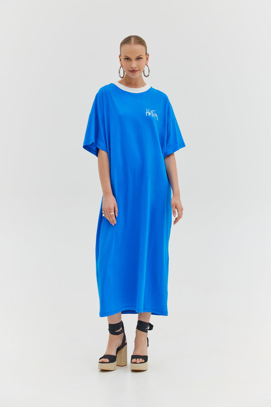 Bronx dress (Capri Blue)