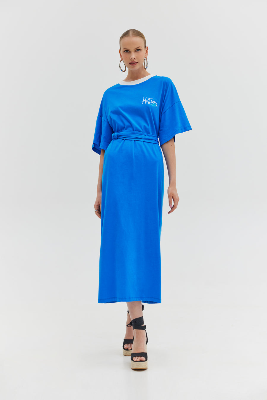 Bronx dress (Capri Blue)