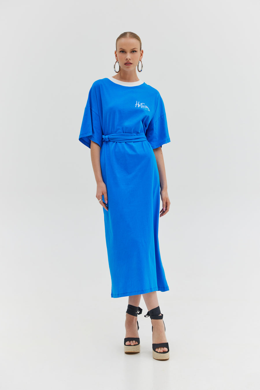 Bronx dress (Capri Blue)