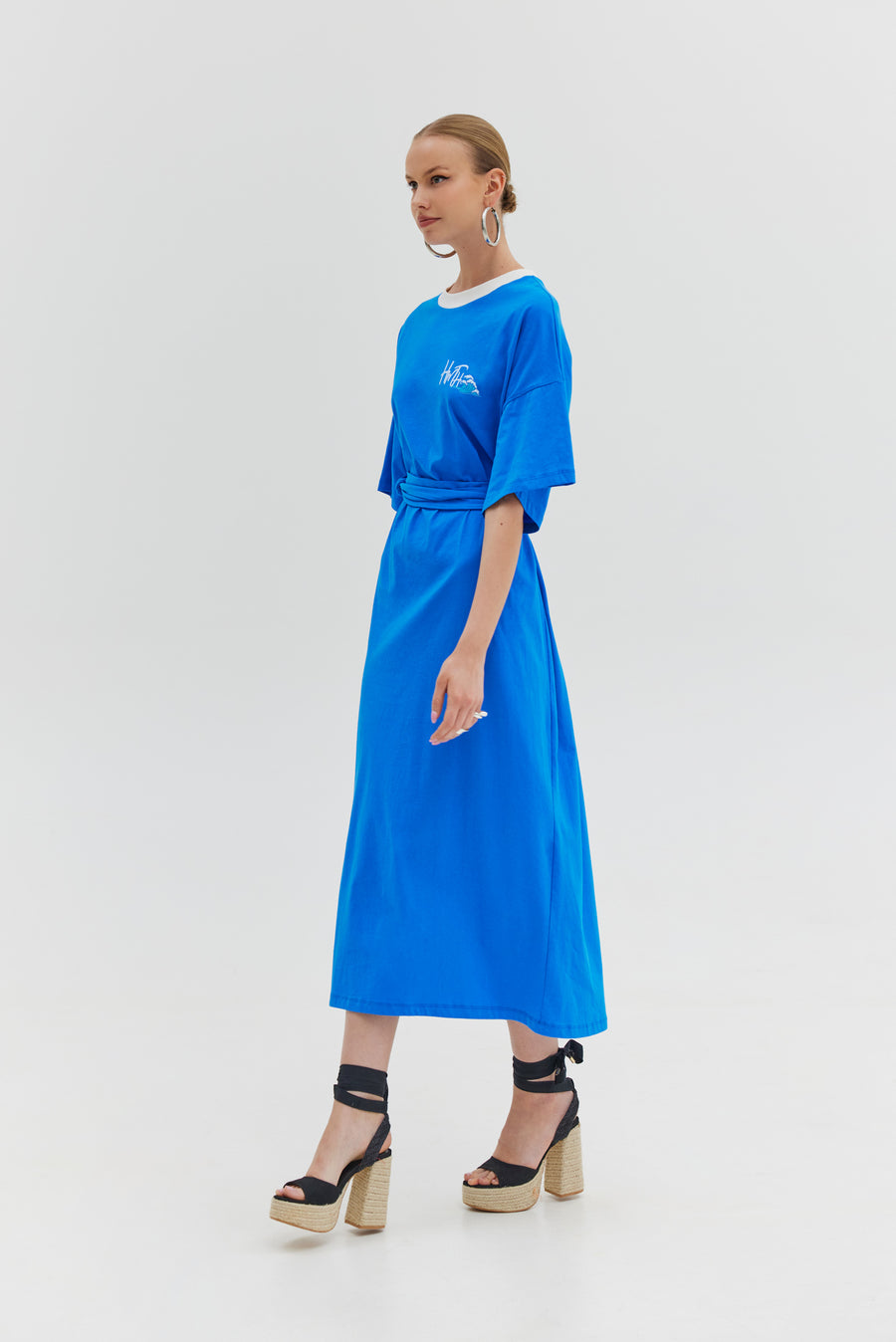 Bronx dress (Capri Blue)