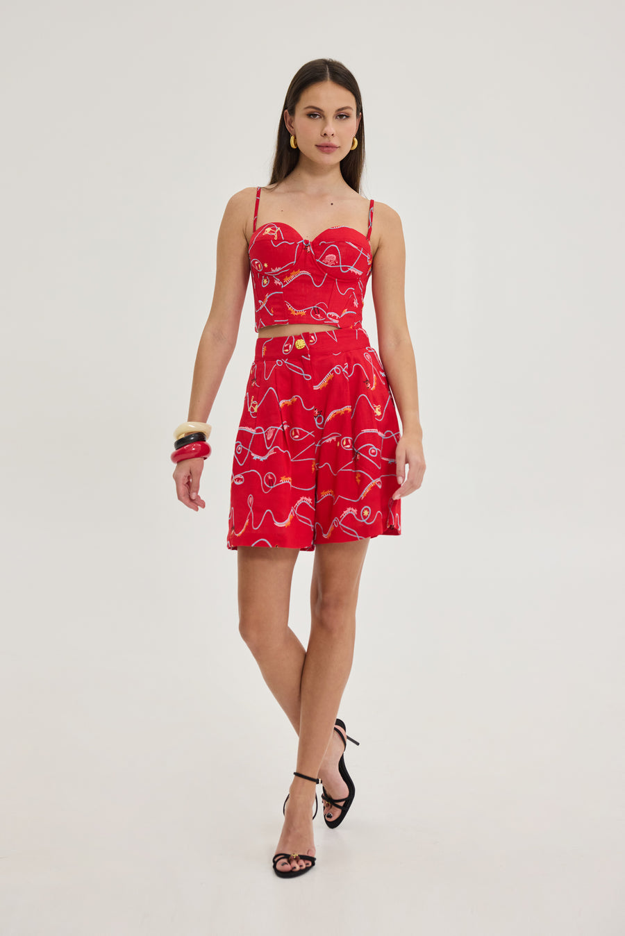 Charis Top (Red) – Hemithea.gr