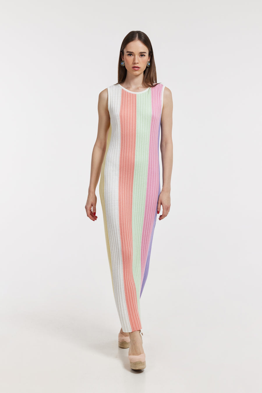 Aurelia Dress (Mermaid Stripes)