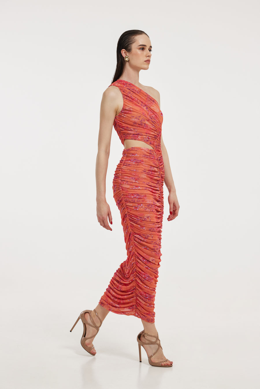 Pandora Dress (Coral)