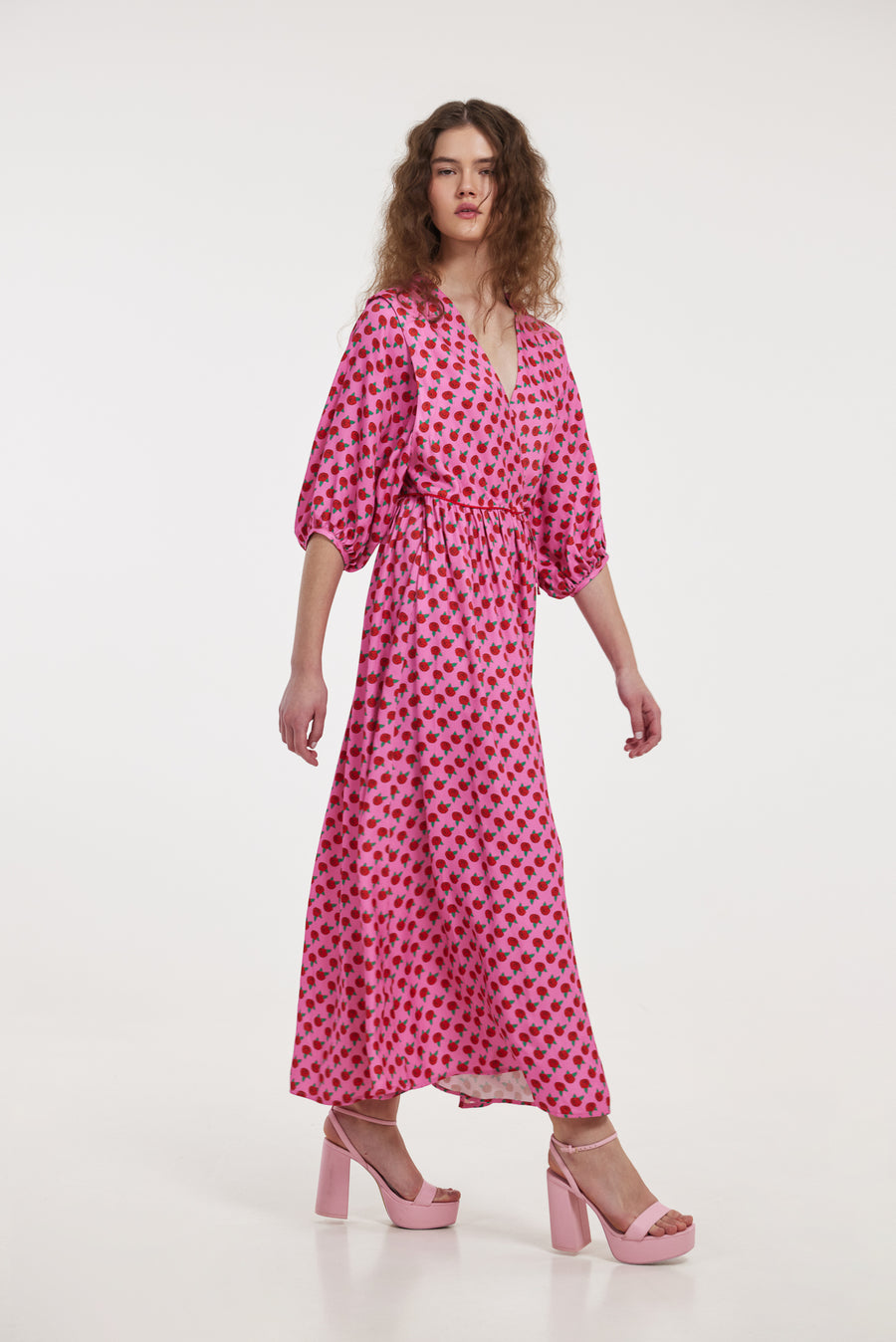 Lorenne Dress (Pink)