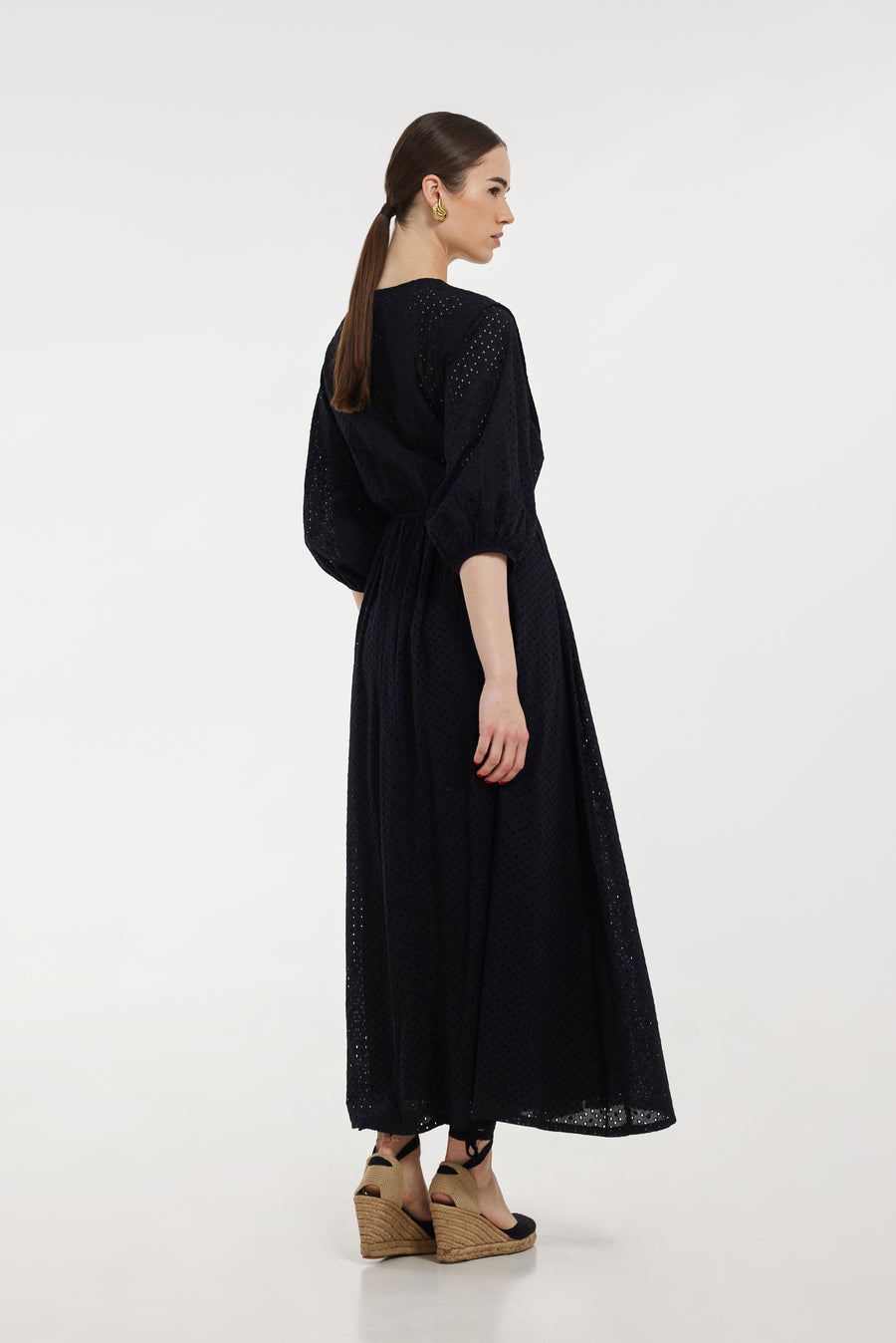 Lorenne Dress (Black lace)