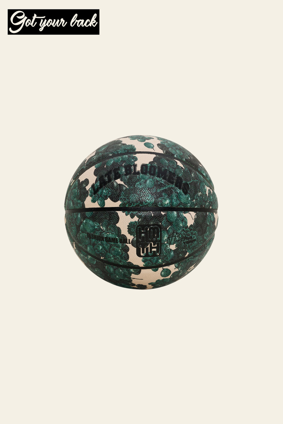 Heather Shirt (Green) & Printed Ball (Got Your Back)