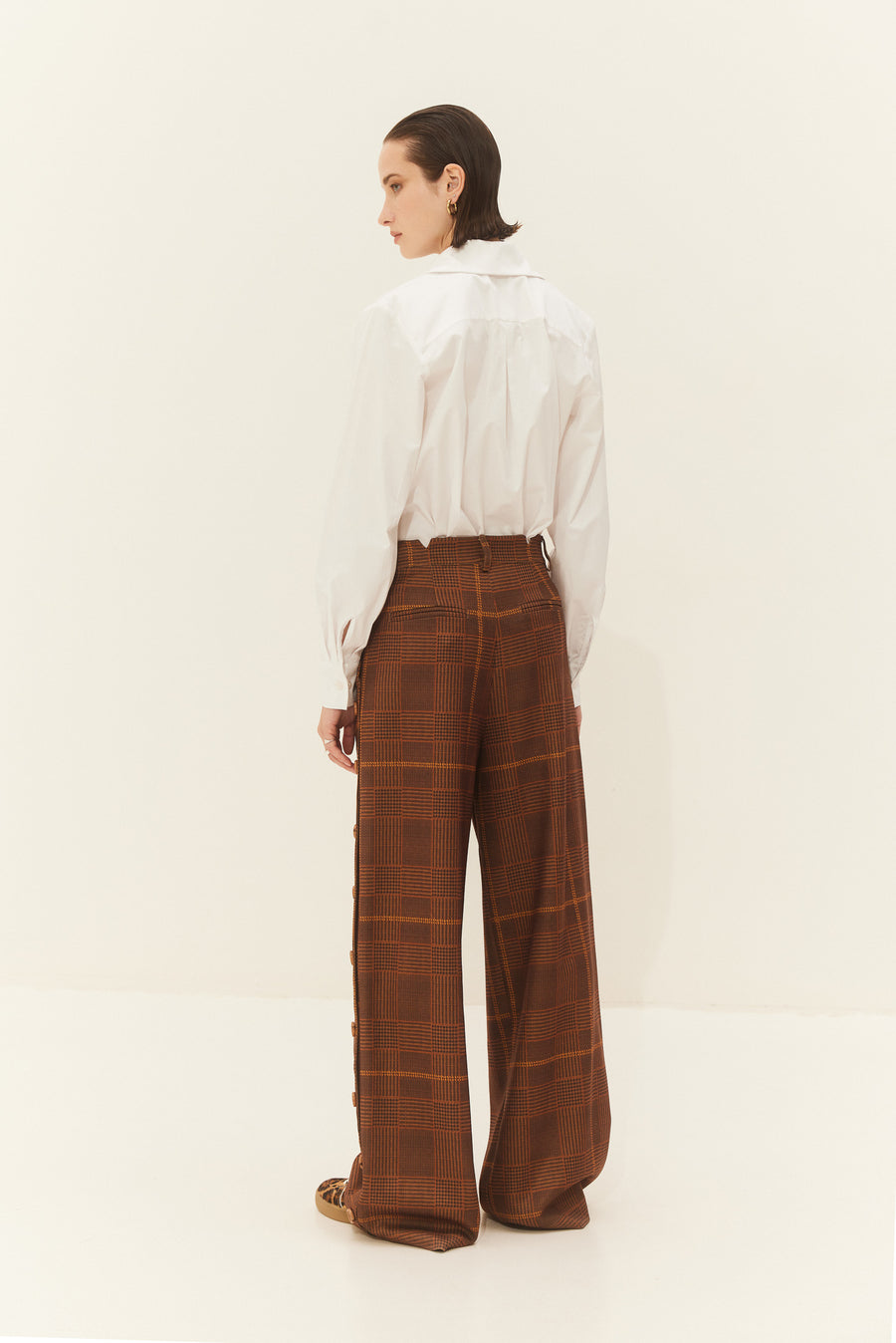 Somalia Pants (Caramel Plaid)