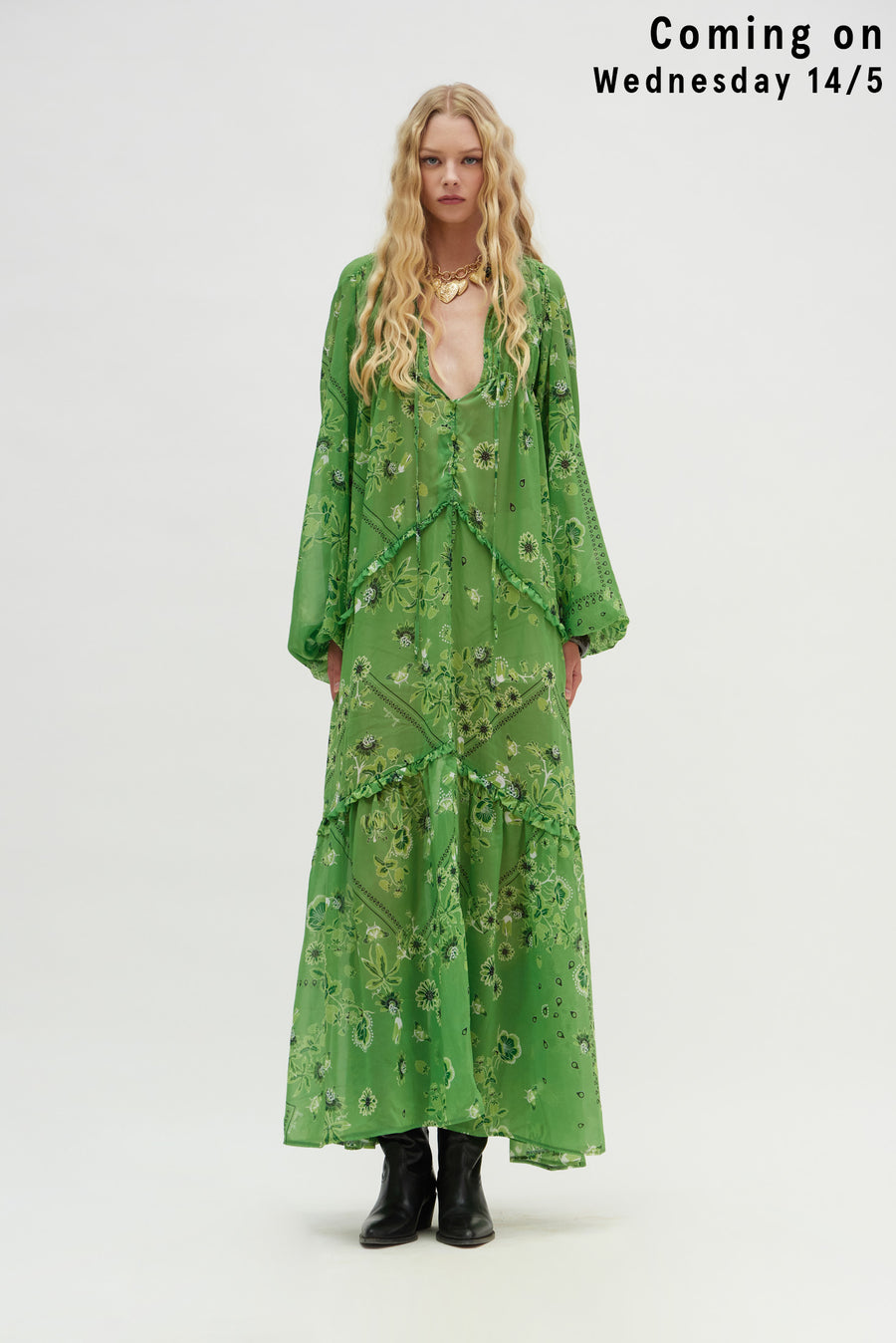 Suez Dress (Green)