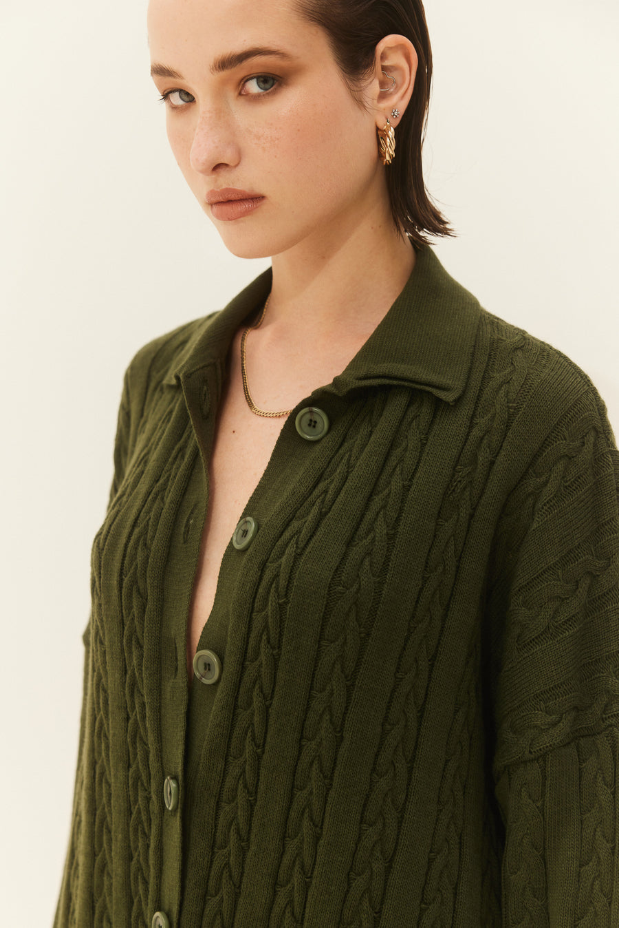 Olivia Cardigan (Green)