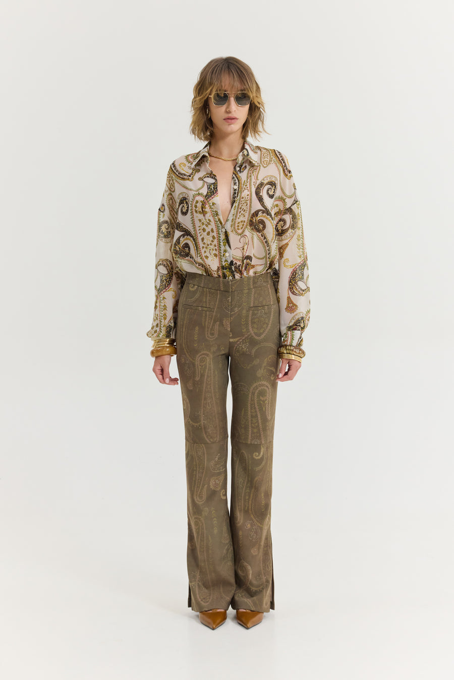 Heather Shirt (Golden Fields Cream)
