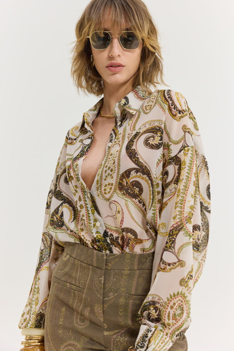 Heather Shirt (Golden Fields Cream)
