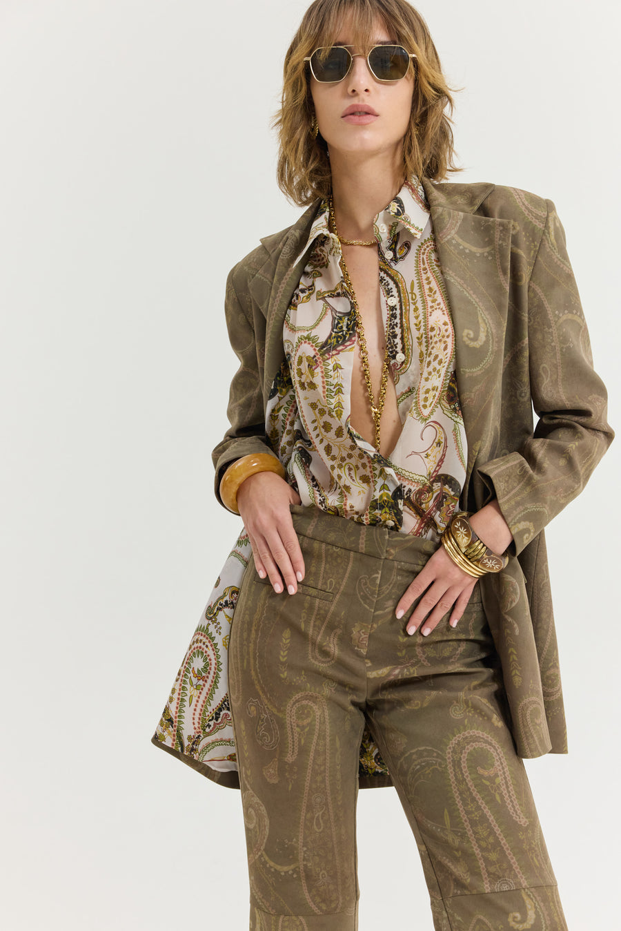 Heather Shirt (Golden Fields Cream)