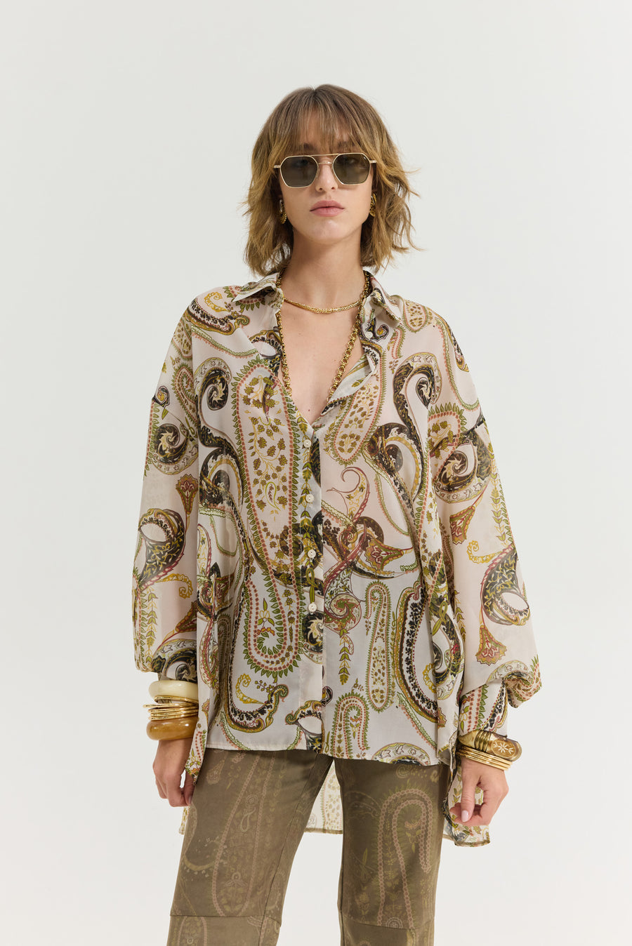 Heather Shirt (Golden Fields Cream)