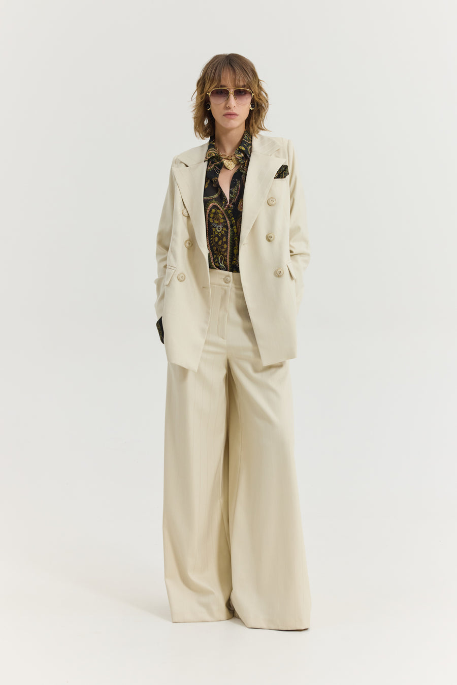 Scotch blazer (Cream)
