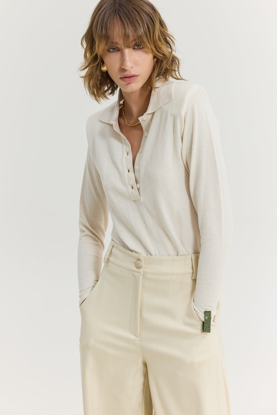 Hurricane Top (Ecru)