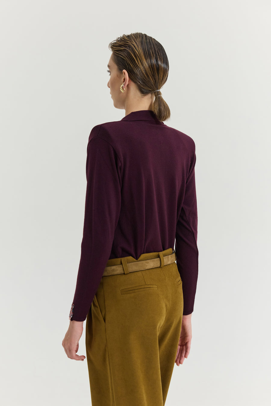 Hurricane Top (Dark Bordeaux)