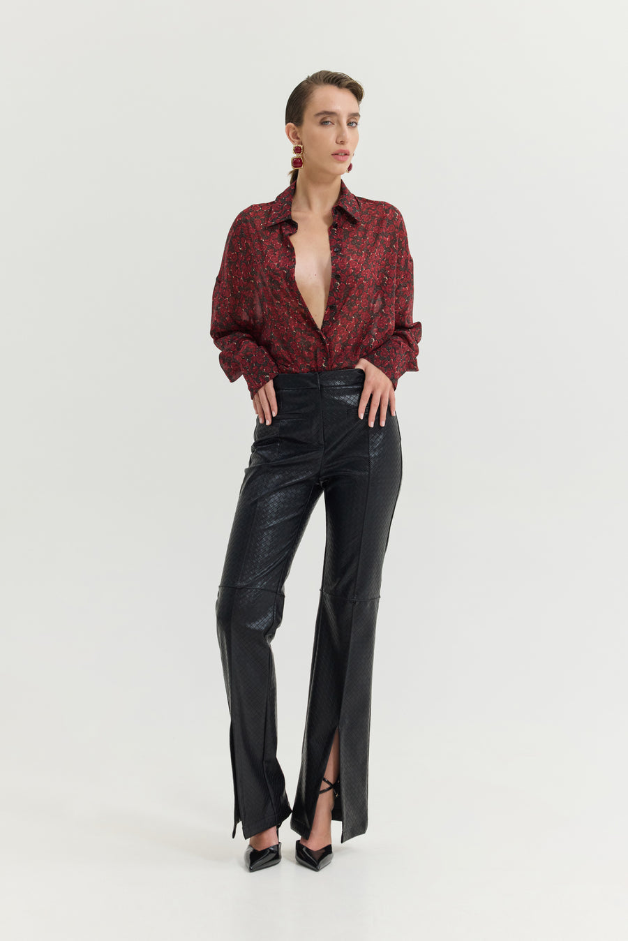 Heather Shirt (Happily Ever After Red)