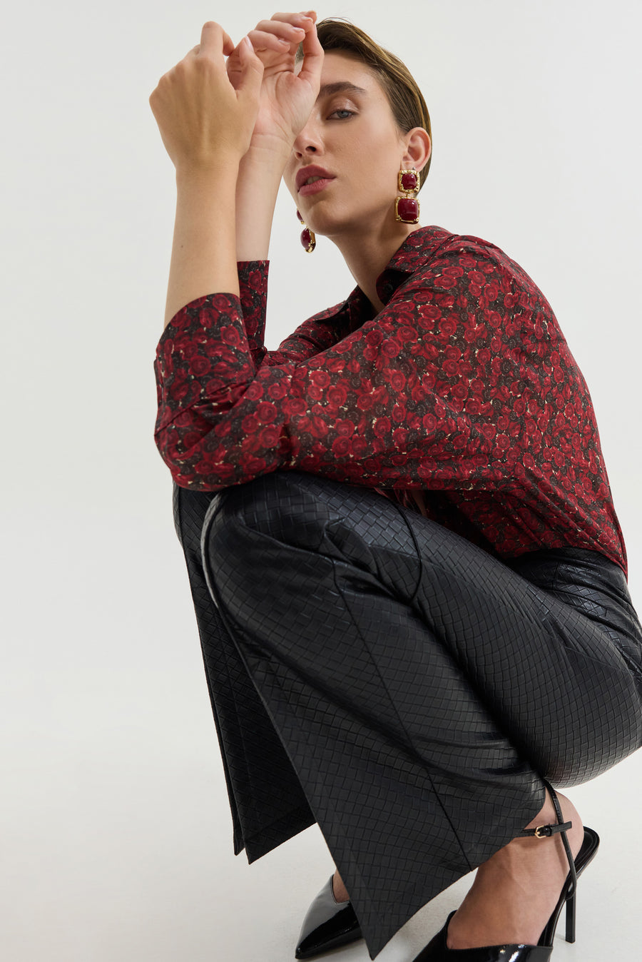 Heather Shirt (Happily Ever After Red)