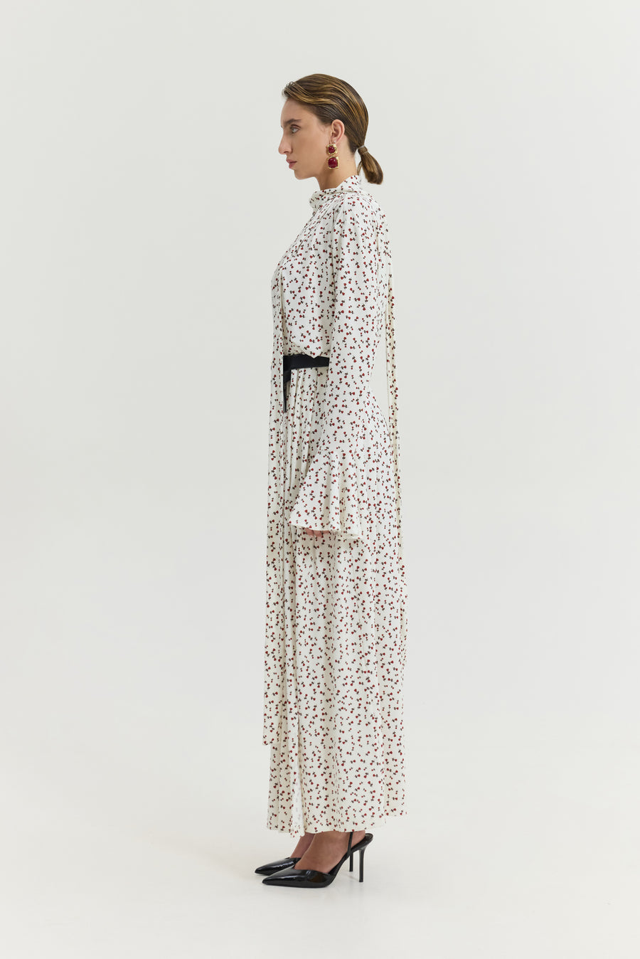Peony Dress (Off-White)