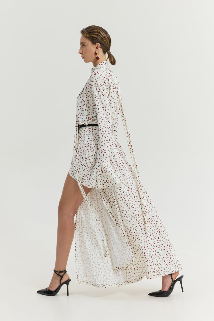 Peony Dress (Off-White)