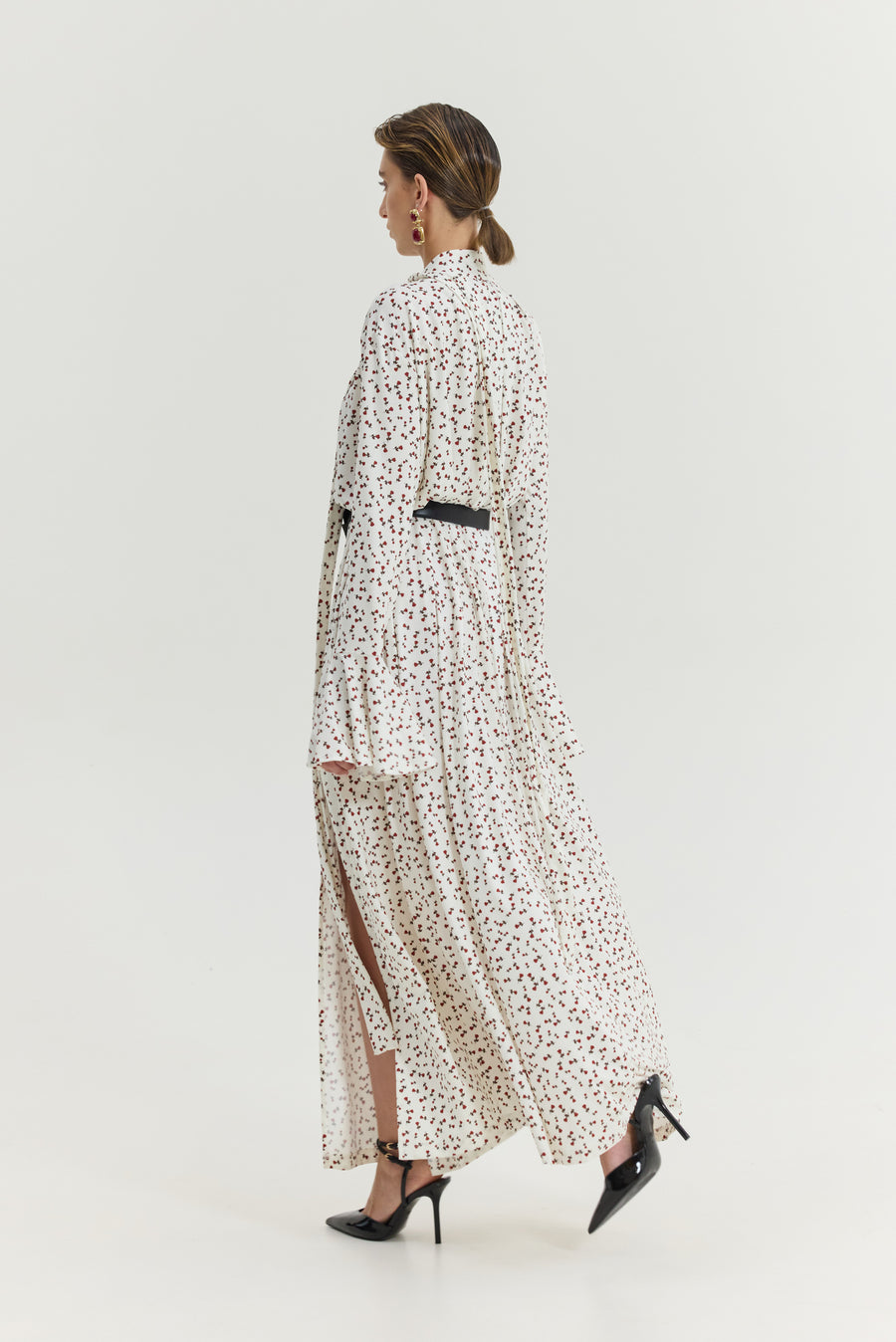 Peony Dress (Off-White)