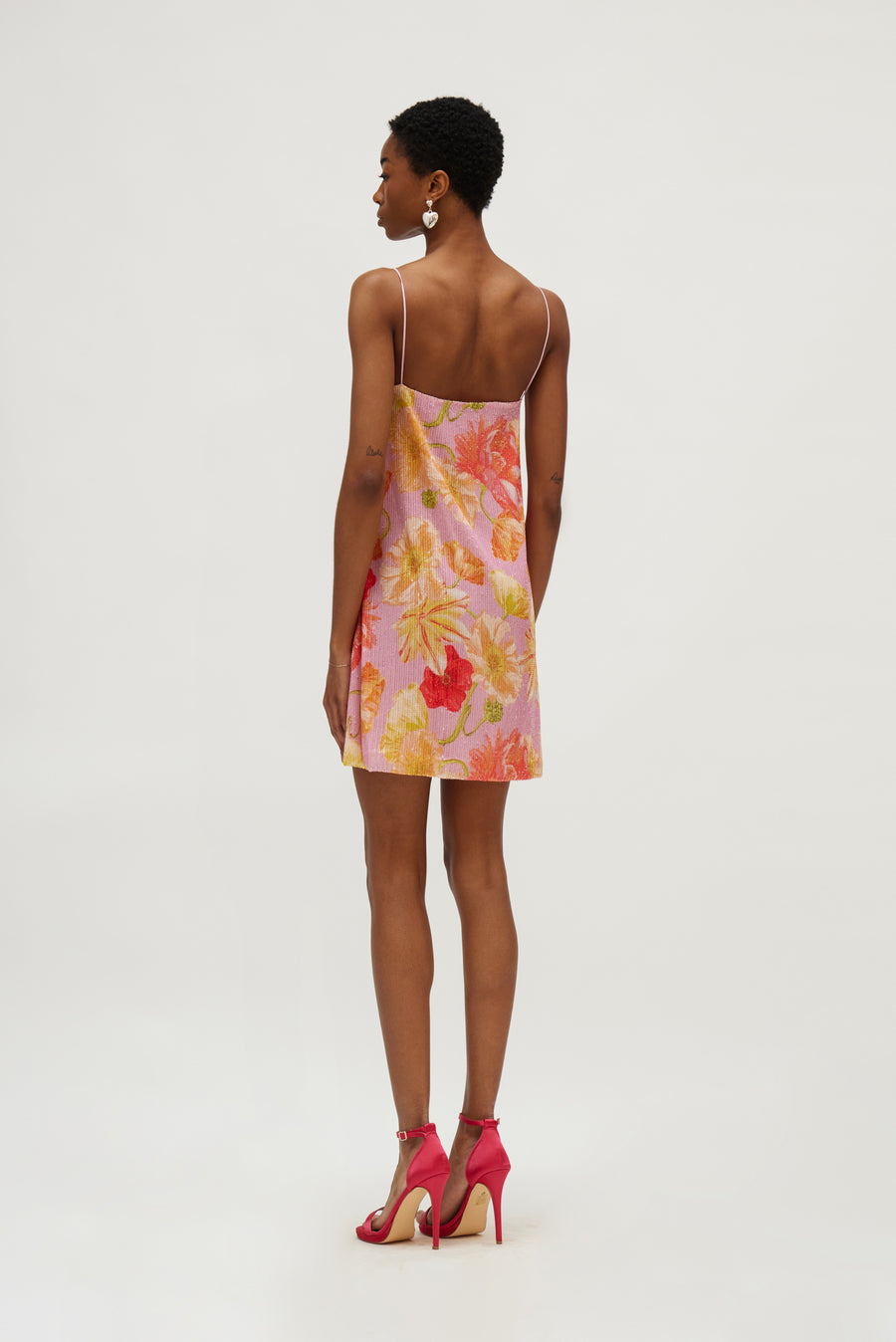 Luz Dress (Barbie Pink)