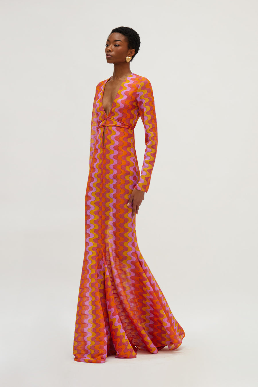 Juanita Dress (Orange)