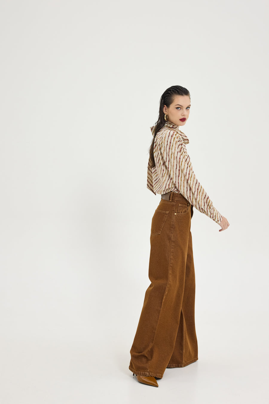 Salem Denim Pants (Tobacco)
