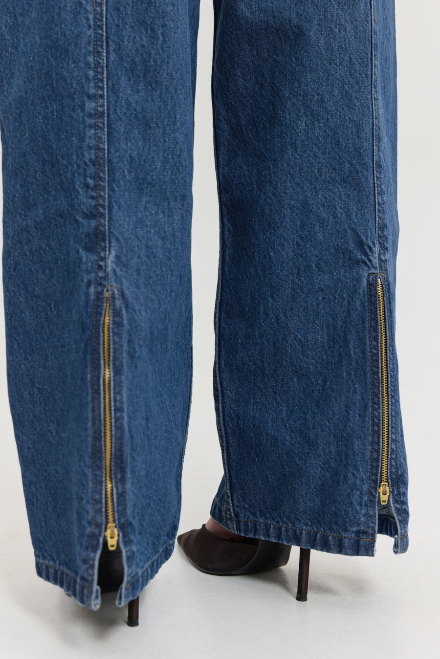 Bafalo 'Z' Denim Pants (Mid Blue)